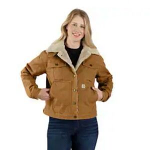 Carhartt Women’s Canvas Sherpa Lined Jacket